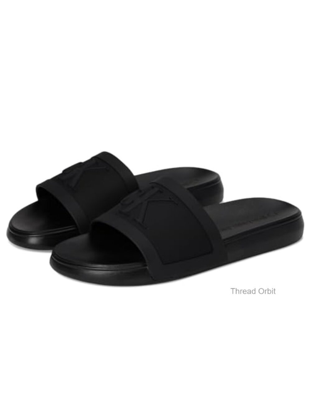 Slip-On Open Toe Slide Sandals EVA Outsole Casual Comfort Footwear